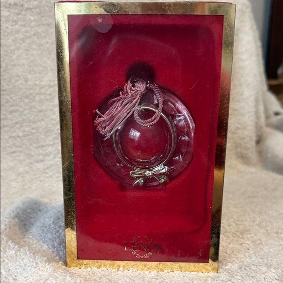 Lenox Other - Lenox Crystal Milliners Hat Ornament